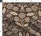 Dark Boho Floral Modern Beige Botanical Garden Bloom Meadow Wildflower Olive Green Large Scale Custom Printed Fabric by Spoonflower Various Fabrics by the Yard or Fat Quarter 17679209